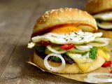 Burger With Cheese Sandwich