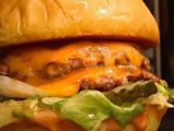 Cheese burger sandwich