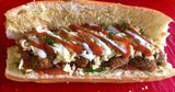 Double Beef Burger Sandwich