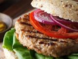 Plain Beef Burger Sandwich