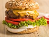 Double Beef Burger Sandwich