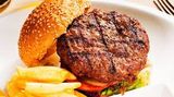 Beef Burger With Mushroom Sandwich