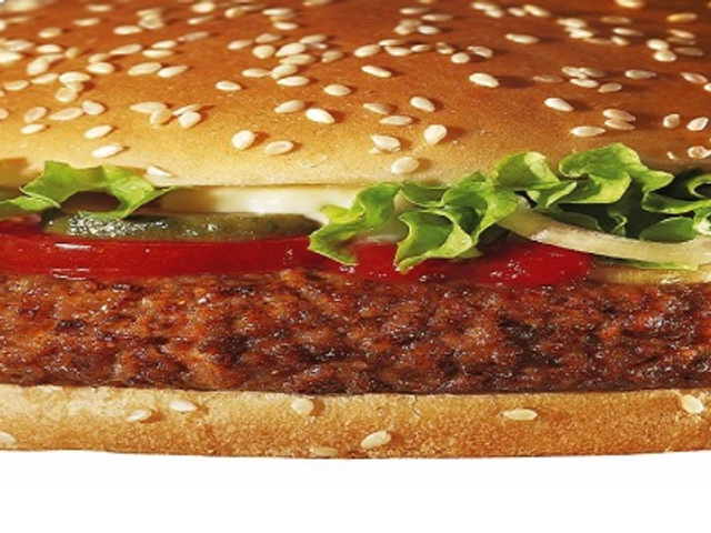 Jumbo Plain Beef Burger Sandwich