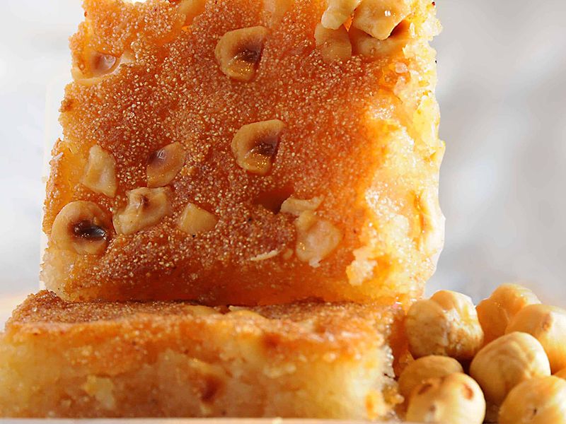 Hazelnut Basbousa - Kilo