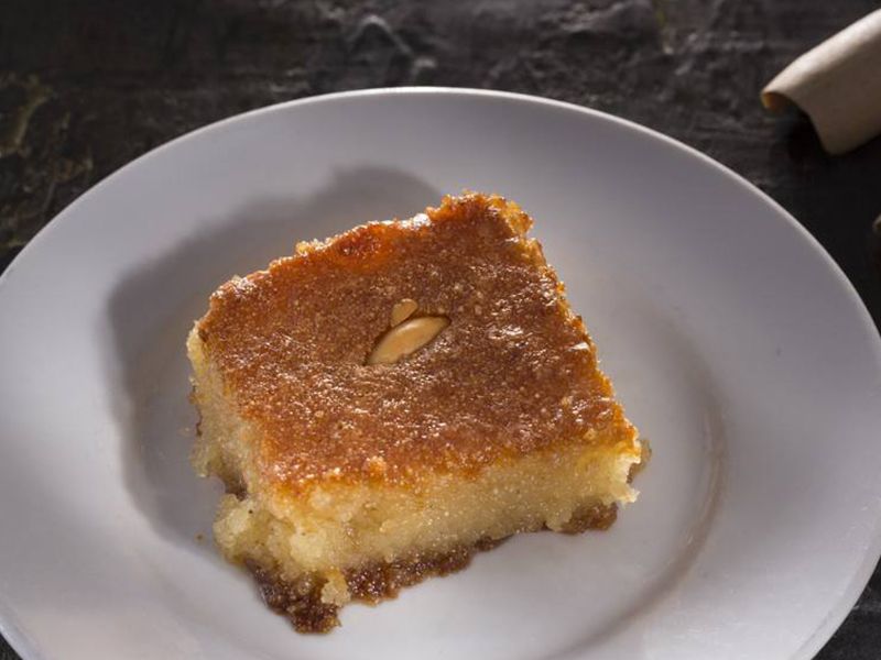 Plain Basbousa