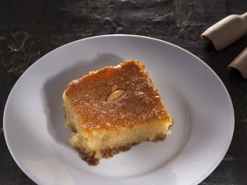 Plain Basbousa
