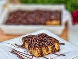 Basbousa With Nutella Chocolate