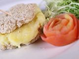 Potato Puree With Butter Sandwich