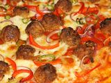 Oriental Sausage Pizza