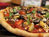 Beef Shawarma Italian pizza