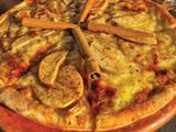 Cinnamon apple pizza