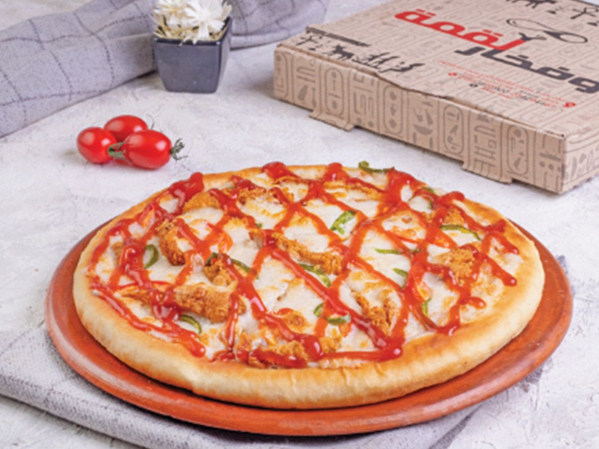 chicken BBQ pizza