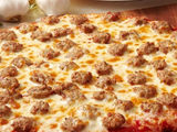 Oriental Sausage Pizza