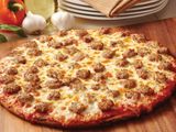 Oriental Sausage Pizza