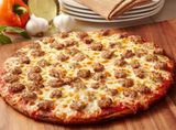 Oriental Sausage Pizza