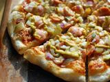 Oriental Sausage Pizza