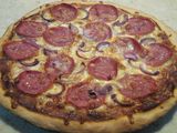 Salami Pizza