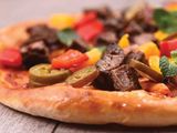 Meat Shawerma Pizza