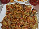 Mushroom Oriental Pizza