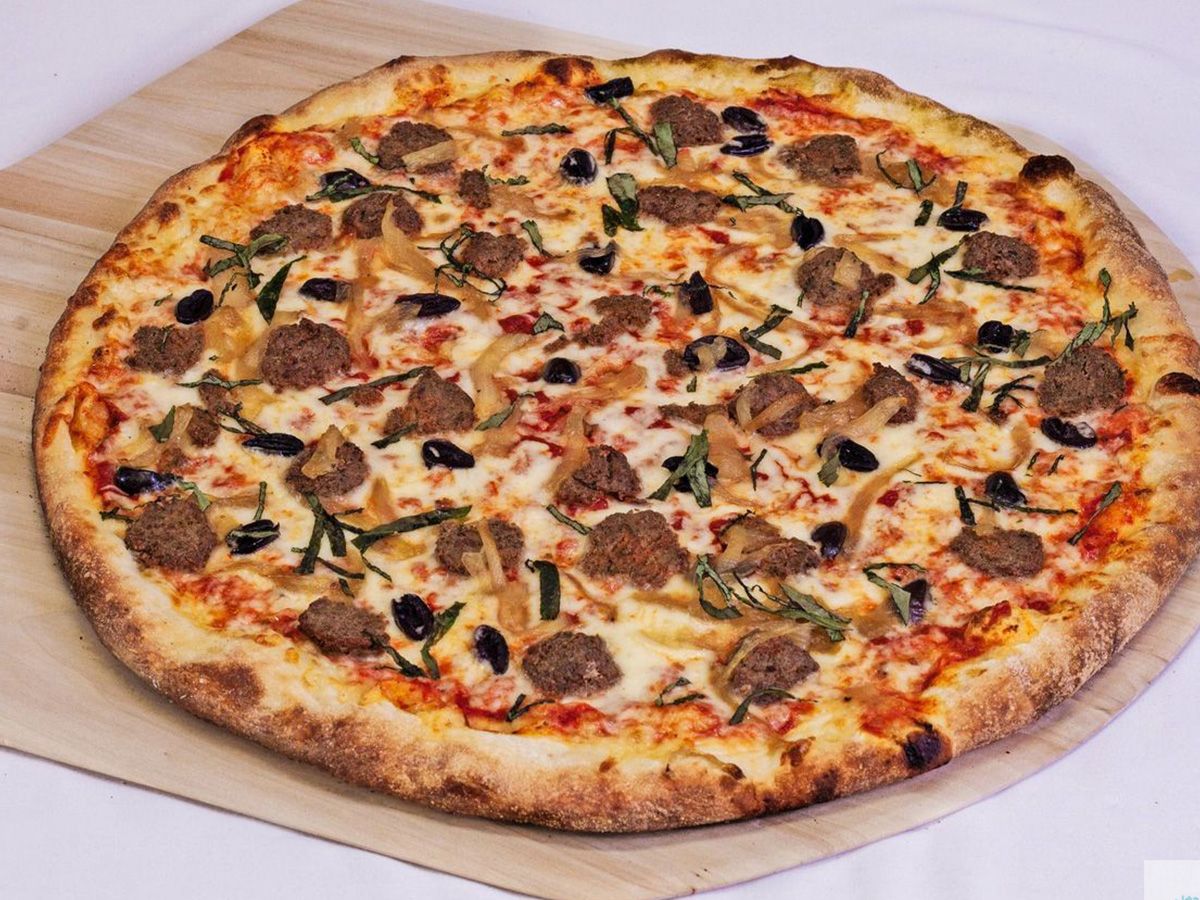 Minced Meat Pizza