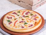 Minced meat pizza