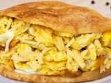Eggs With Roumi Cheese Sandwich