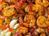 Chinese Shrimp Pasta
