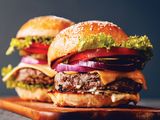 Cheese Beef Burger Sandwich