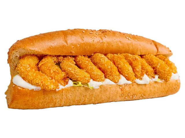 ranch shrimp sandwich