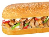 fajita shrimp sandwich