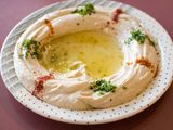 Chickpeas With Sesame Paste Platter