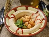 Chickpeas With Sesame Paste Salad