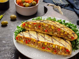 Alexandrian Sausage Hawawshi With Cheese