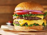 Large Double Cheese Burger Sandwich