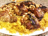 Charcoal Chicken With Rice