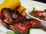 Quarter Grilled Chicken Thighs