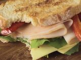 Fried Roumi Cheese Sandwich