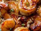 Fried Shrimp Rizo