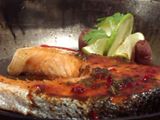 Salmon Steak Platter