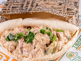 Baba Ghannoug Sandwich