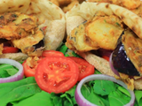 Fried Eggplant Sandwich