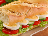 Boiled Eggs Sandwich