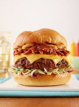 Cajun Cheese Beef Burger