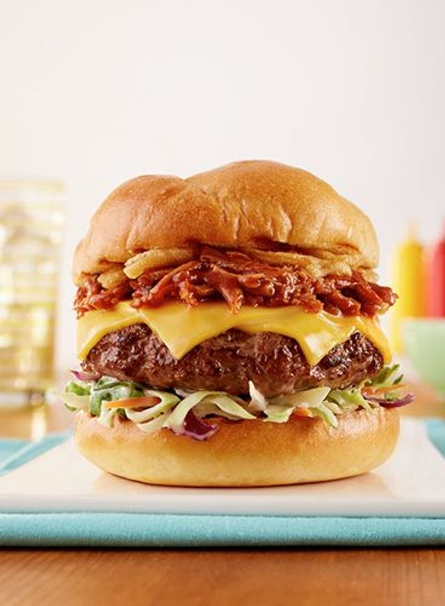 Cajun Cheese Beef Burger