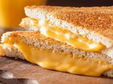 Fried Cheddar Cheese Sandwich