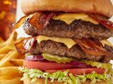 M&M Double Burger Sandwich