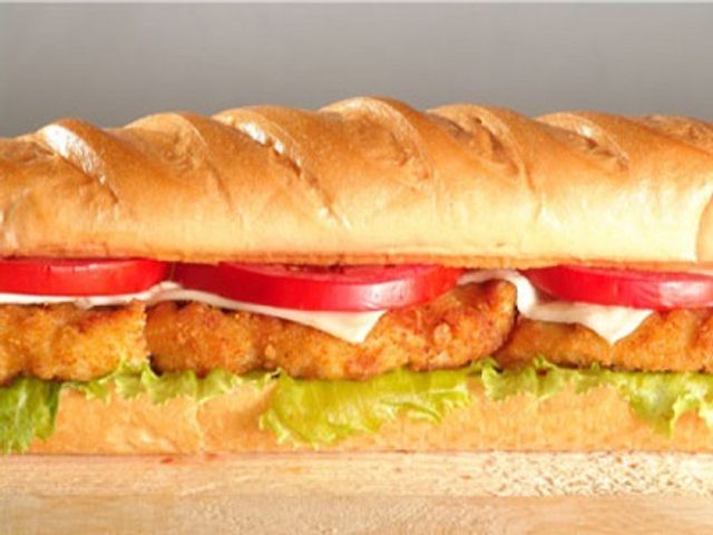 Cheese Chicken Crispy Sandwich