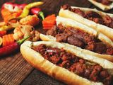 Oriental Sausage Sandwich
