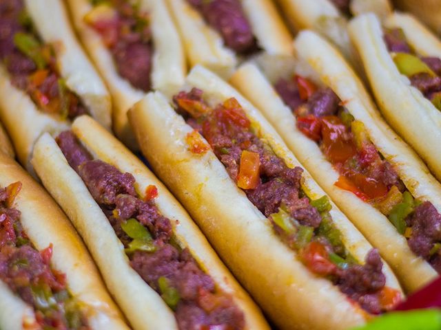 Oriental Sausage Sandwich