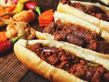 Oriental Sausage Sandwich